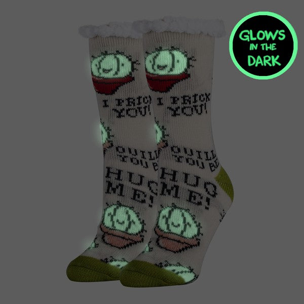Love Sucks Women's Cozy Sherpa Slipper Socks