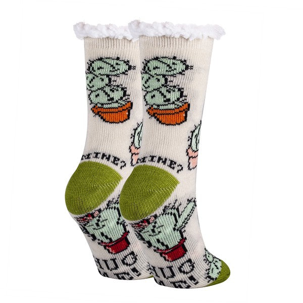 Love Sucks Women's Cozy Sherpa Slipper Socks