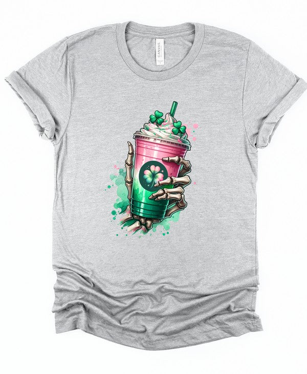 Shamrock Shake Graphic Crew Neck Tee