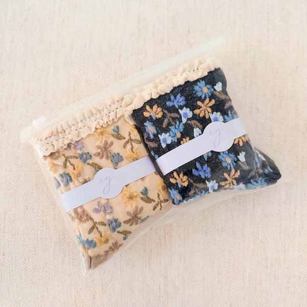 Vintage Blossom Socks - Set of 2